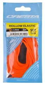CRESTA Hollow Elastic Fluo Orange 2,4mm